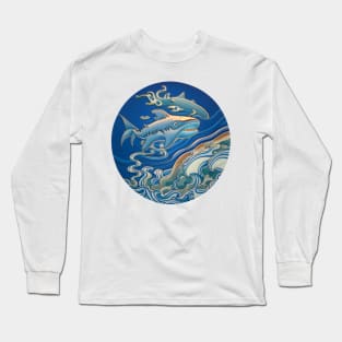 Lost Of The Ocean Long Sleeve T-Shirt